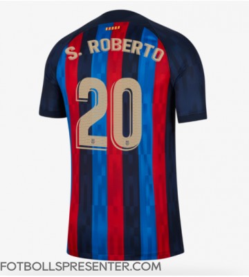 Barcelona Sergi Roberto #20 Hemma Matchtröja 2022-23 Kortärmad